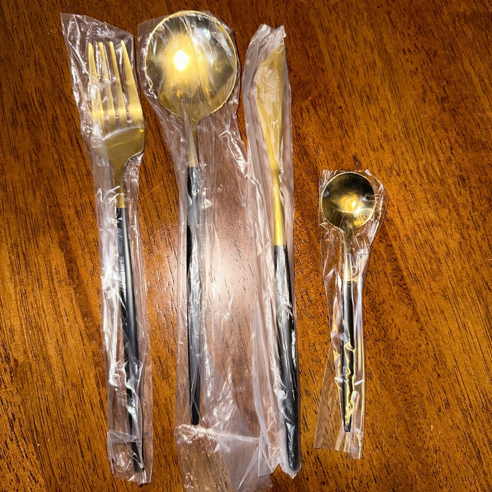 Gold Utensils